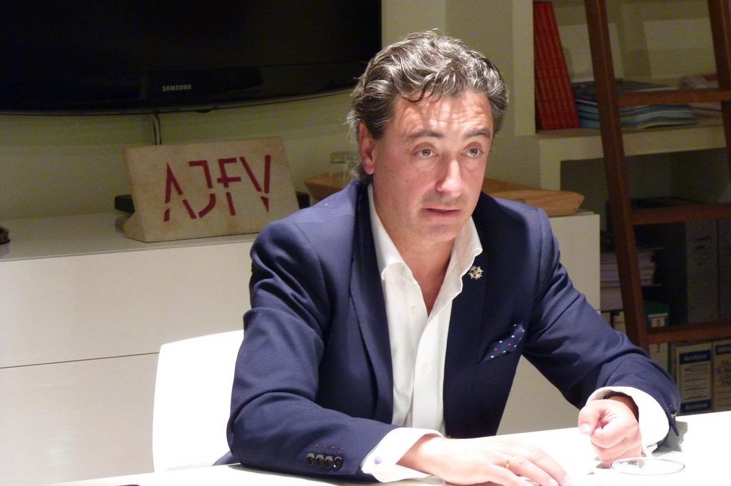 Raimundo Prado Bernabéu, portavoz de AJFV