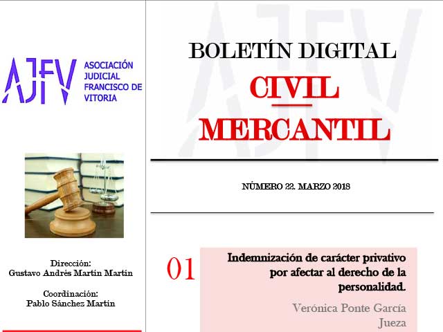 Boletín Civil-Mercantil marzo 2018