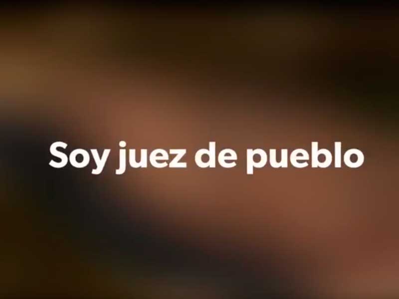 Soy juez de pueblo