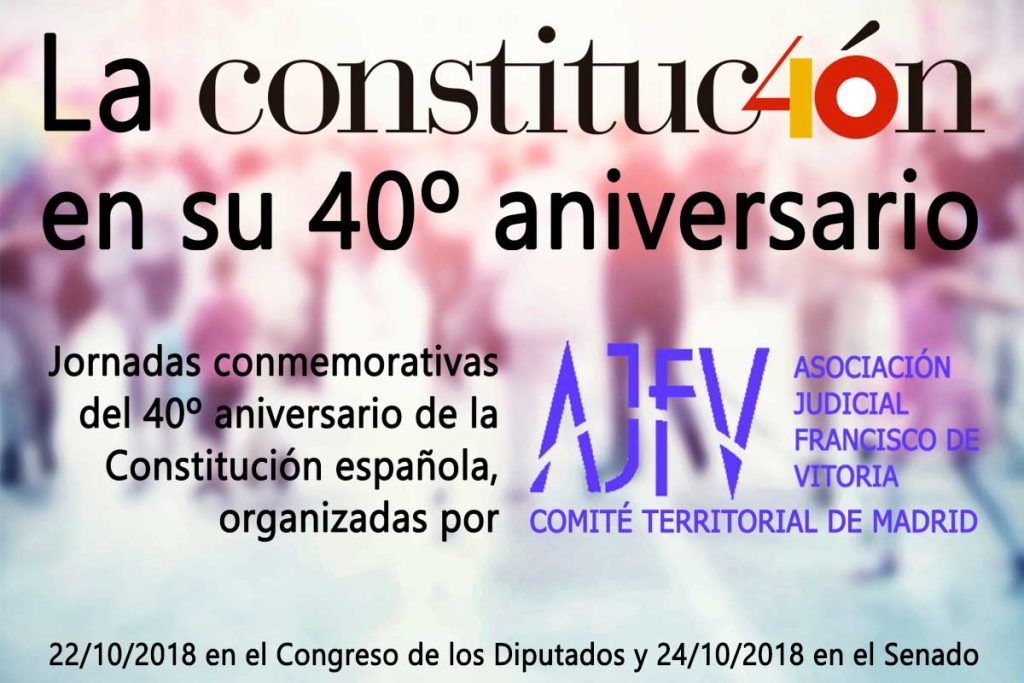 Jornada: la Constitución en su 40º aniversario