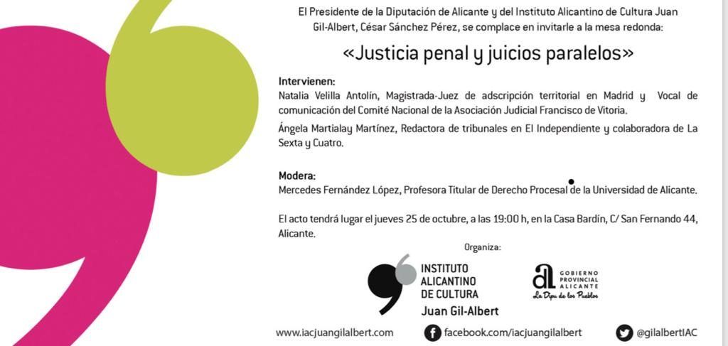 Mesa redonda justicia penal