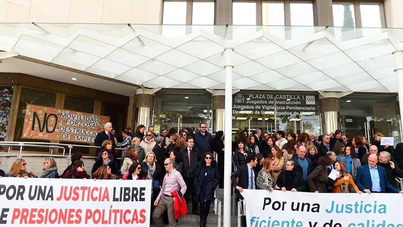 Huelga jueces y fiscales 19112018