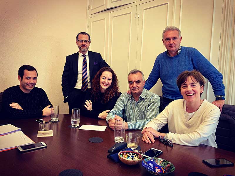 Reunión de la sección territorial de Madrid