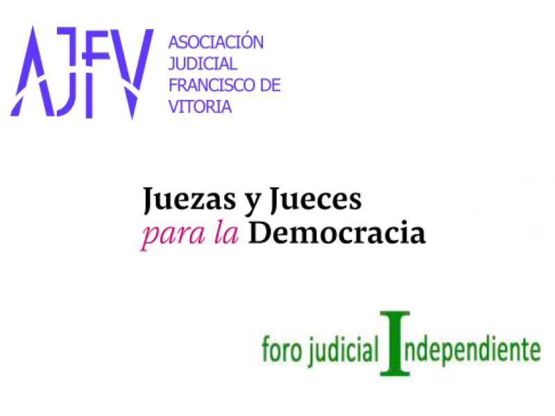 3 asociaciones judiciales