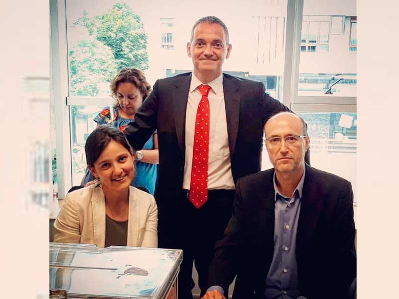 Jaime Anta González reelegido Decano de los juzgados de Santander por unanimidad