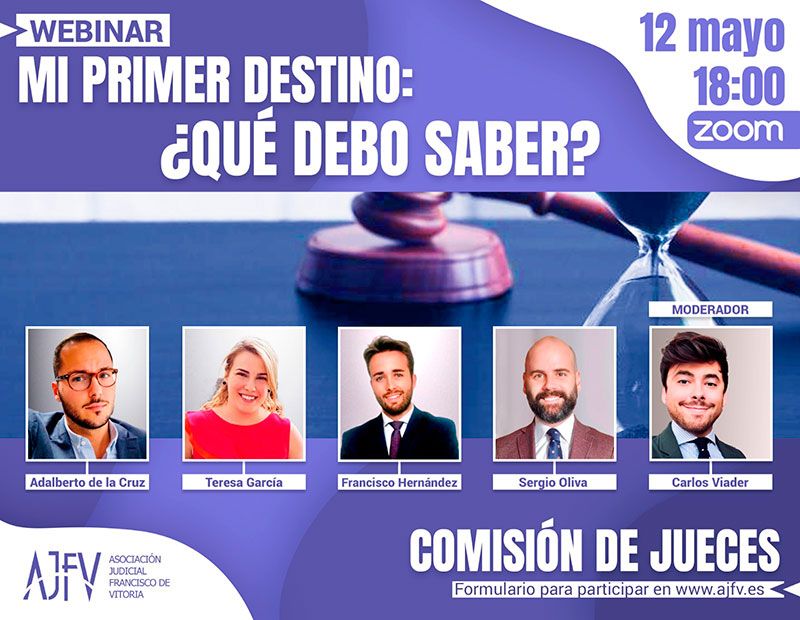 Webinar AJFV: Mi primer destino: ¿Qué debo saber?