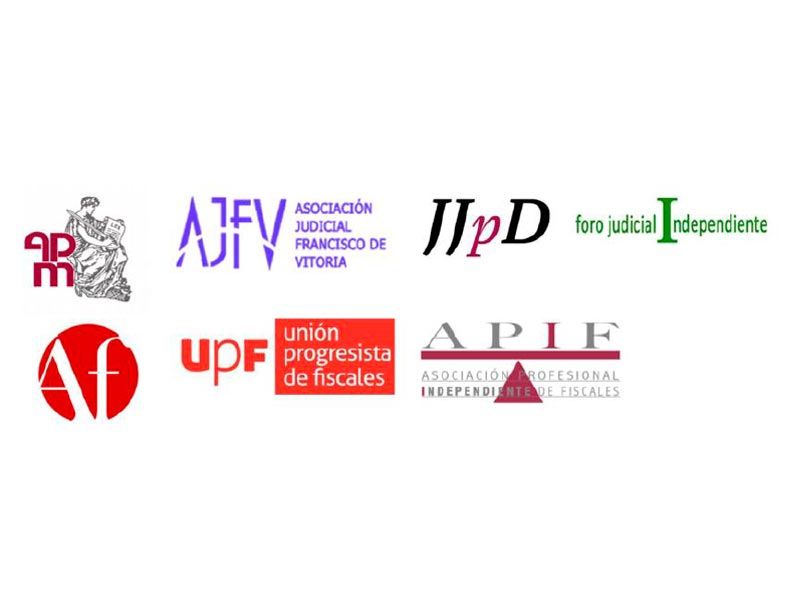 COMUNICADO CONJUNTO ASOCIACIONES JUDICIALES Y FISCALES